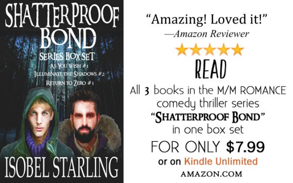 Get Shatterproof Bond Series Box Set by Isobel Starling on Amazon & Kindle Unlimited