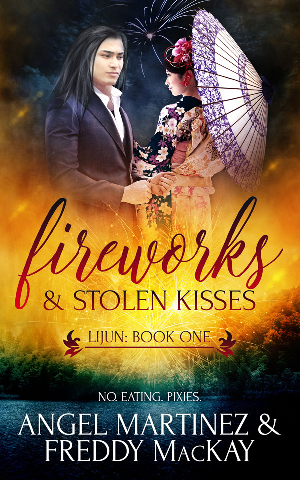 Fireworks and Stolen Kisses blog tour - Freddy MacKay and Angel Martinez