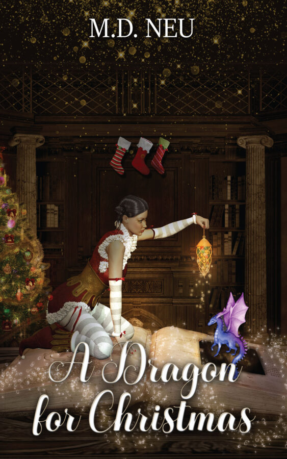 Book Cover: A Dragon for Christmas